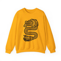 Dragon Aztec Illustration Unisex Sweatshirt