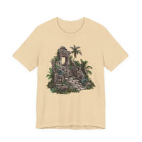 Mayan Jungle Temple Guardian Stairway Unisex Hoodie