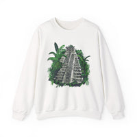 Ancient Mayan Jungle Temple Steps Unisex Sweatshirt