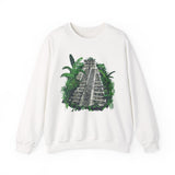 Ancient Mayan Jungle Temple Steps Unisex Sweatshirt