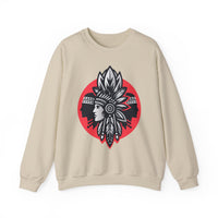 Tribal Legacy Circle Emblem Illustration Unisex Sweatshirt