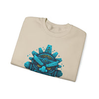 Tlaloc Rain God Tribal Glyph Style Unisex Sweatshirt