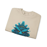 Tlaloc Rain God Tribal Glyph Style Unisex Sweatshirt
