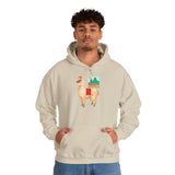 Sacred Llama of the Inca Andes Unisex Hoodie