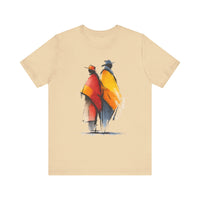 Andean Couple Poncho Art Unisex T-Shirt