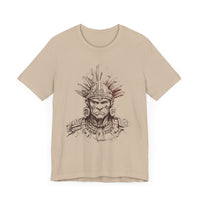 Maya Warrior Ink Portrait Unisex T-Shirt