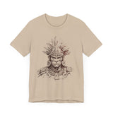 Maya Warrior Ink Portrait Unisex T-Shirt