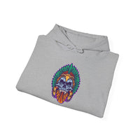 Aztec Indian Death Skull Tattoo Style Unisex Hoodie
