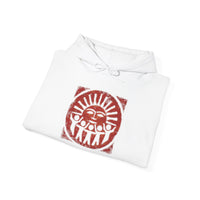 Radiant Tribal Sun Worship Inca Style Unisex Hoodie