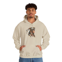 Aztec Jaguar Warrior Woman Watercolor Unisex Hoodie
