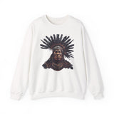 Tribal Feather Headdress Warrior Unisex Sweatshirt