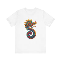 Aztec Serpent God Quetzalcoatl Modern Tribal Style Unisex T-Shirt