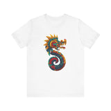 Aztec Serpent God Quetzalcoatl Modern Tribal Style Unisex T-Shirt