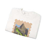 Stamp Machu Picchu Peru Unisex Sweatshirt