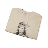 Inca Warrior Woman Fierce Andean Spirit Design Unisex Sweatshirt