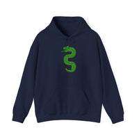 Jade Snake Spiral Unisex Hoodie