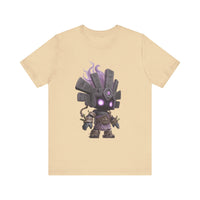 Shadow Aztec God with Glowing Eyes Unisex T-Shirt