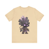 Shadow Aztec God with Glowing Eyes Unisex T-Shirt