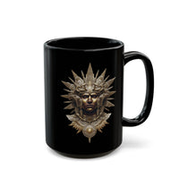 Tonatiuh Sun Warrior Black Mug