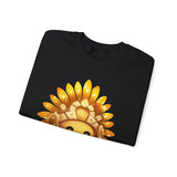 Chibi Inti Inca Sun God Cartoon Style Unisex Sweatshirt