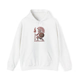 Young Warrior Glyph Pre-Hispanic Style Unisex Hoodie