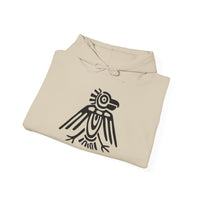 Bird Sign in Mayan Calendar Unisex Hoodie