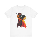 Cultural Heritage Native Portrait Design Unisex T-Shirt