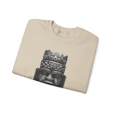 Mesoamerican Monolith Head Unisex Sweatshirt