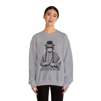 Distress Peruvian Traditional Woman Unisex Sweatshirt