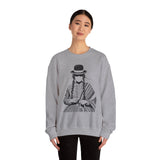 Distress Peruvian Traditional Woman Unisex Sweatshirt