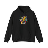 Maya Corn Mural Street Art Unisex Hoodie