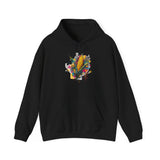Maya Corn Mural Street Art Unisex Hoodie