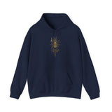 Golden Shaman Tribal Symbol Line Art Unisex Hoodie