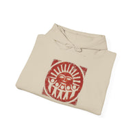 Radiant Tribal Sun Worship Inca Style Unisex Hoodie