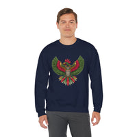 Pixel Art Quetzalcoatl Retro Boss Style Unisex Sweatshirt