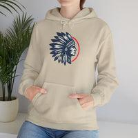 Tribal Visionary Chief Emblem Illustration Unisex Hoodie