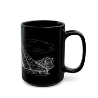 Chichén Itzá Kukulkán Step Pyramid Black Mug