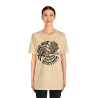Celestial Mayan Bird Symbol Unisex T-Shirt