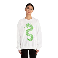Jade Snake Spiral Unisex Sweatshirt