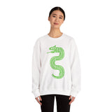 Jade Snake Spiral Unisex Sweatshirt