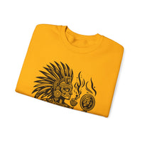 Tribal Spirit Glyph Symbol Illustration Unisex Sweatshirt