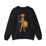 Cultural Aztec Warrior Graphic Illustration Unisex Sweatshirt
