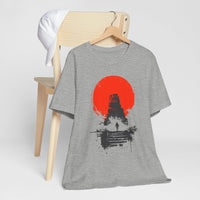 Tikal Mayan Temple Minimalist Art Unisex T-Shirt