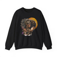 Aztec Jaguar Priestess Oracle Unisex Sweatshirt
