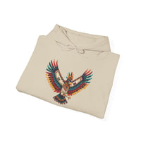 Sacred Condor Pixel Flight Unisex Hoodie