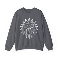 Sacred Tribal Chief Emblem Illustration Unisex Sweatshirt