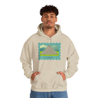 Stamp Chichén Itzá Mexico Unisex Hoodie