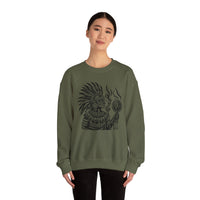 Tribal Spirit Glyph Symbol Illustration Unisex Sweatshirt