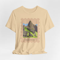 Stamp Machu Picchu Peru Unisex T-Shirt