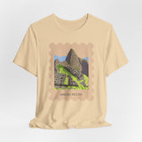 Stamp Machu Picchu Peru Unisex T-Shirt
